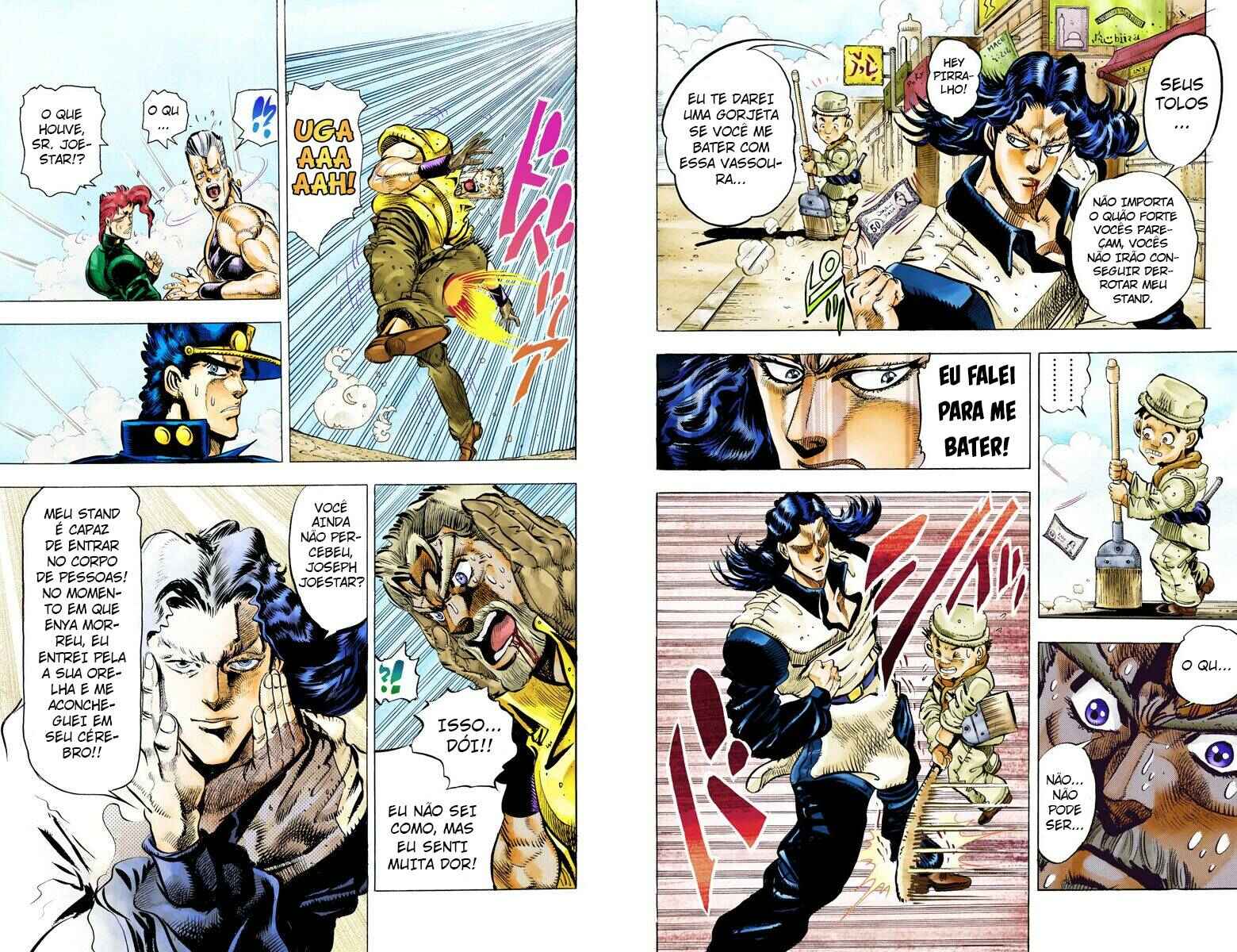 JoJo no Kimyou na Bouken: Part 3 - Stardust Crusaders Color-ban Chapter 48 - Page 8