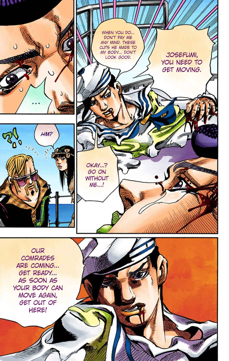 JoJo no Kimyou na Bouken: Part 8 - JoJolion Color-ban Chapter 52 - Page 13