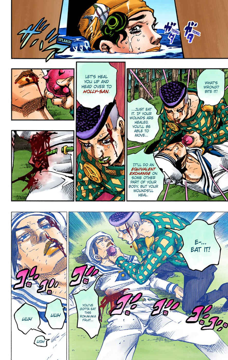 JoJo no Kimyou na Bouken: Part 8 - JoJolion Color-ban Chapter 52 - Page 35