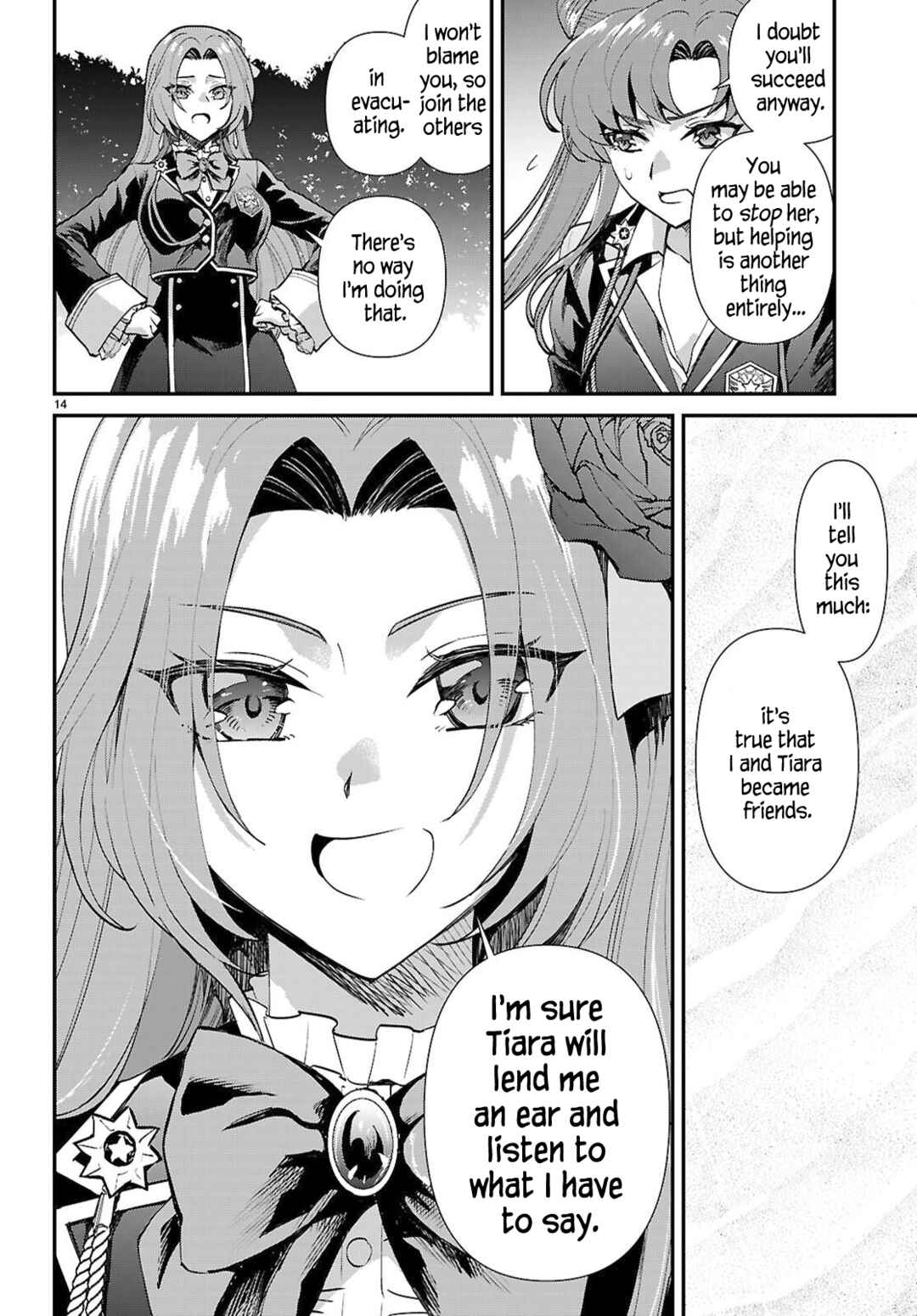 Danshi Koukousei, Otome Game no Akuyaku Reijou ni Tensei Suru. Chapter 19 - Page 14