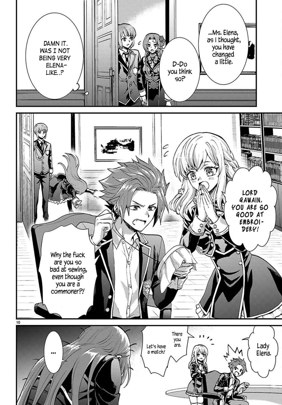 Danshi Koukousei, Otome Game no Akuyaku Reijou ni Tensei Suru. Chapter 5 - Page 10