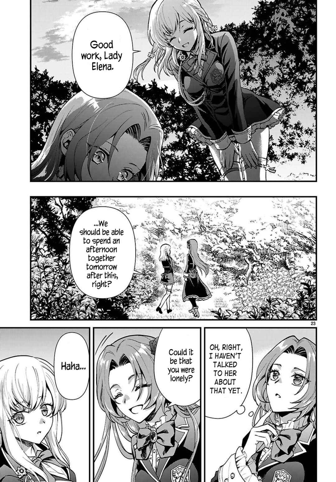 Danshi Koukousei, Otome Game no Akuyaku Reijou ni Tensei Suru. Chapter 5 - Page 23