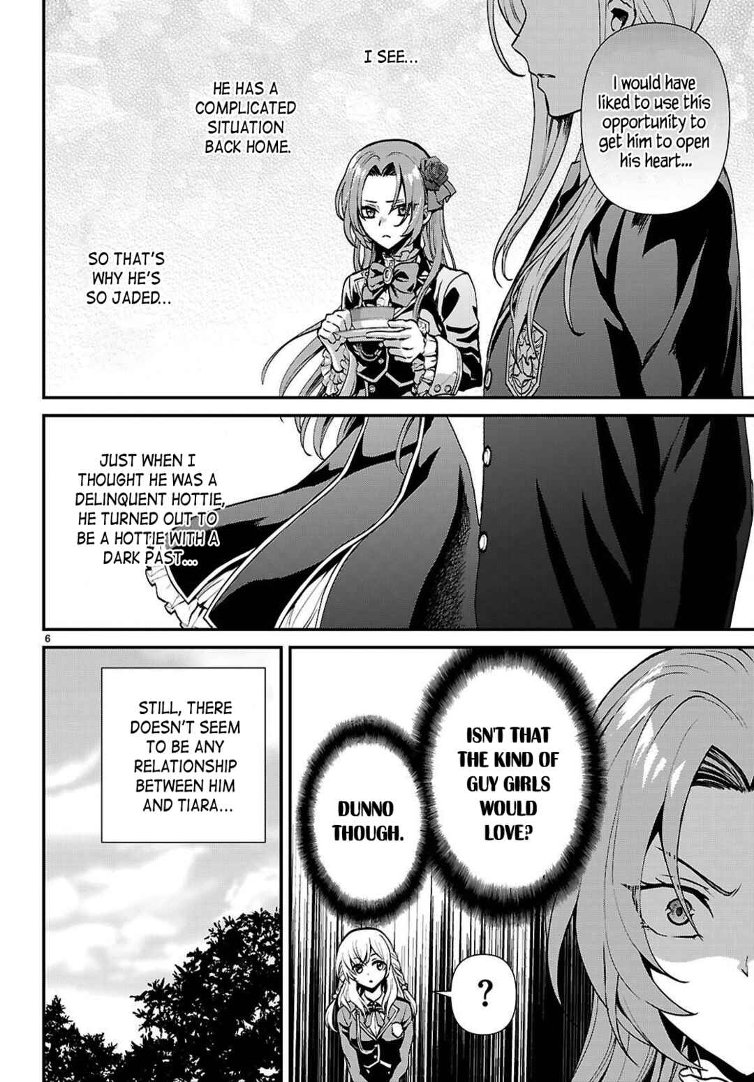 Danshi Koukousei, Otome Game no Akuyaku Reijou ni Tensei Suru. Chapter 5 - Page 6