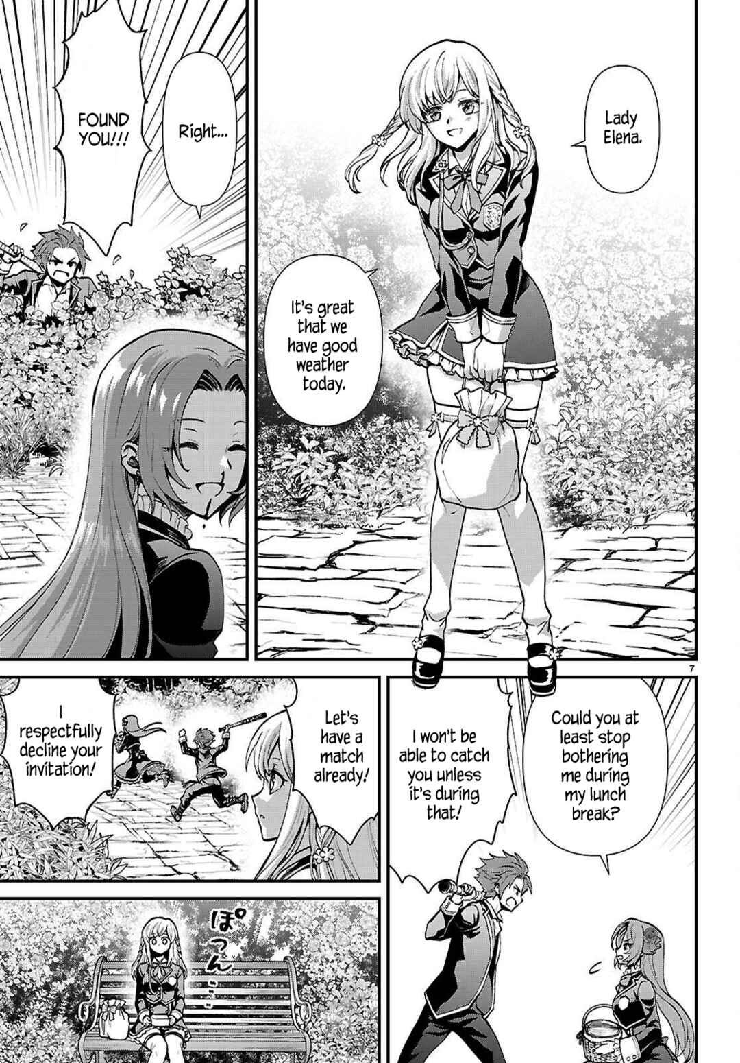 Danshi Koukousei, Otome Game no Akuyaku Reijou ni Tensei Suru. Chapter 5 - Page 7