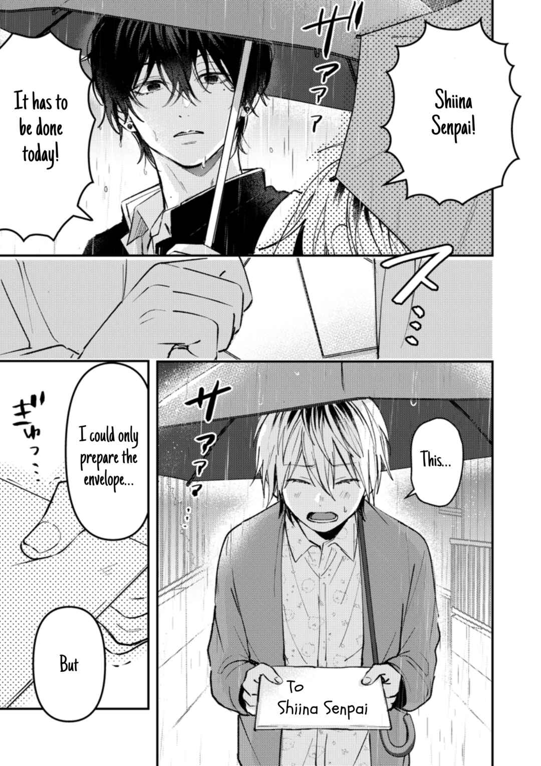 Dameo no Shiina-senpai to Yabao no Sasaki-kun Chapter 18 - Page 2