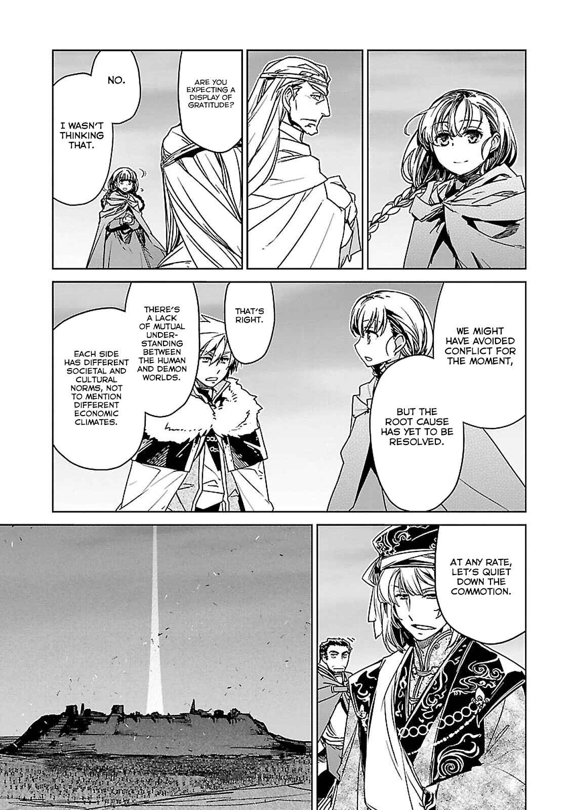 MAOYU : Archenemy and Hero “Become mine, Hero” “I refuse!” Chapter 57 - Page 18
