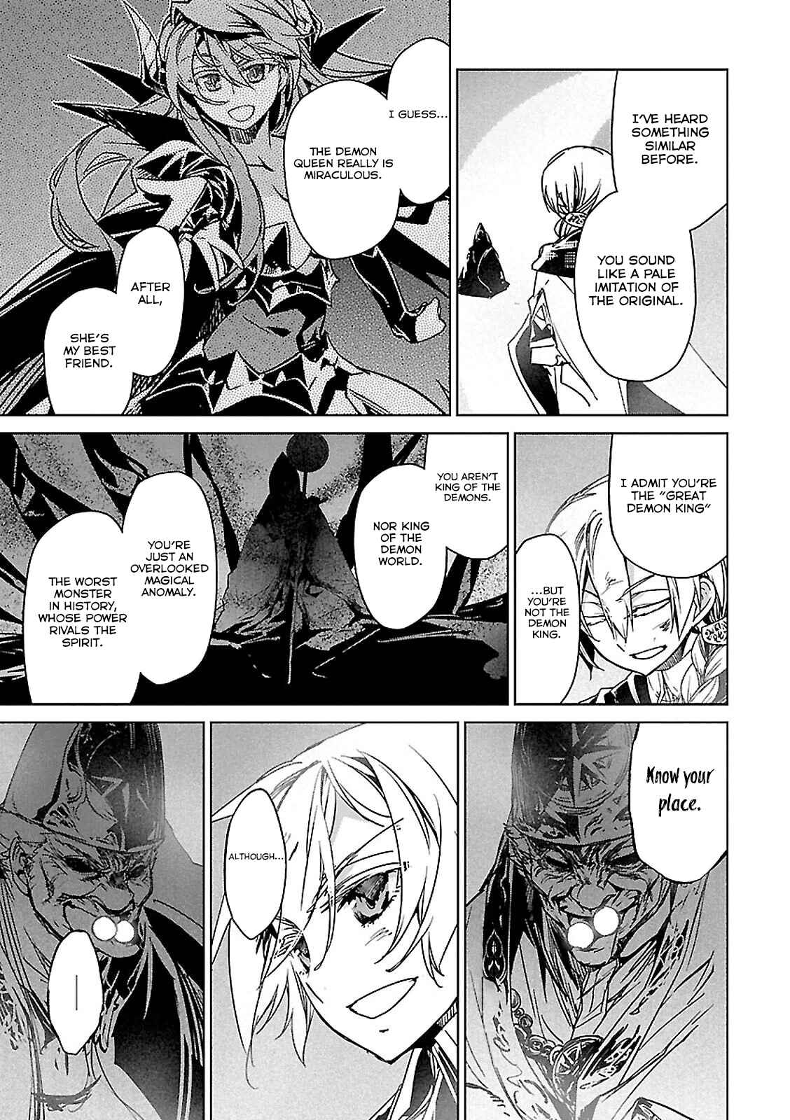 MAOYU : Archenemy and Hero “Become mine, Hero” “I refuse!” Chapter 57 - Page 22