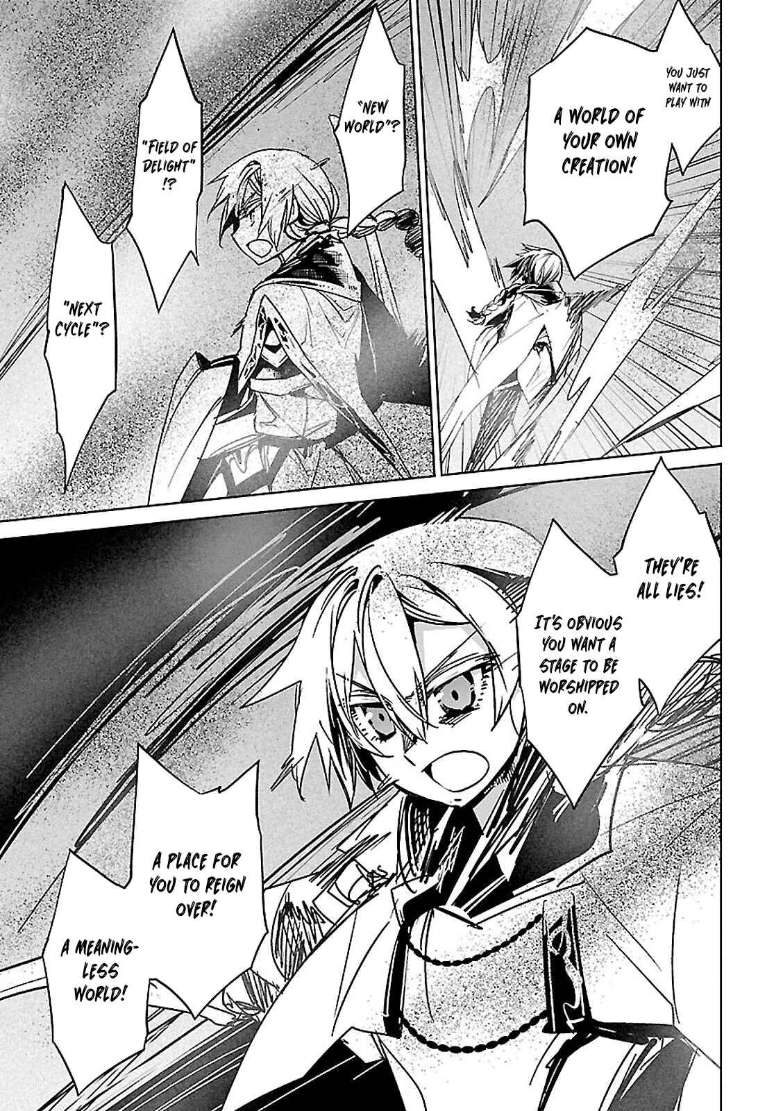 MAOYU : Archenemy and Hero “Become mine, Hero” “I refuse!” Chapter 57 - Page 24