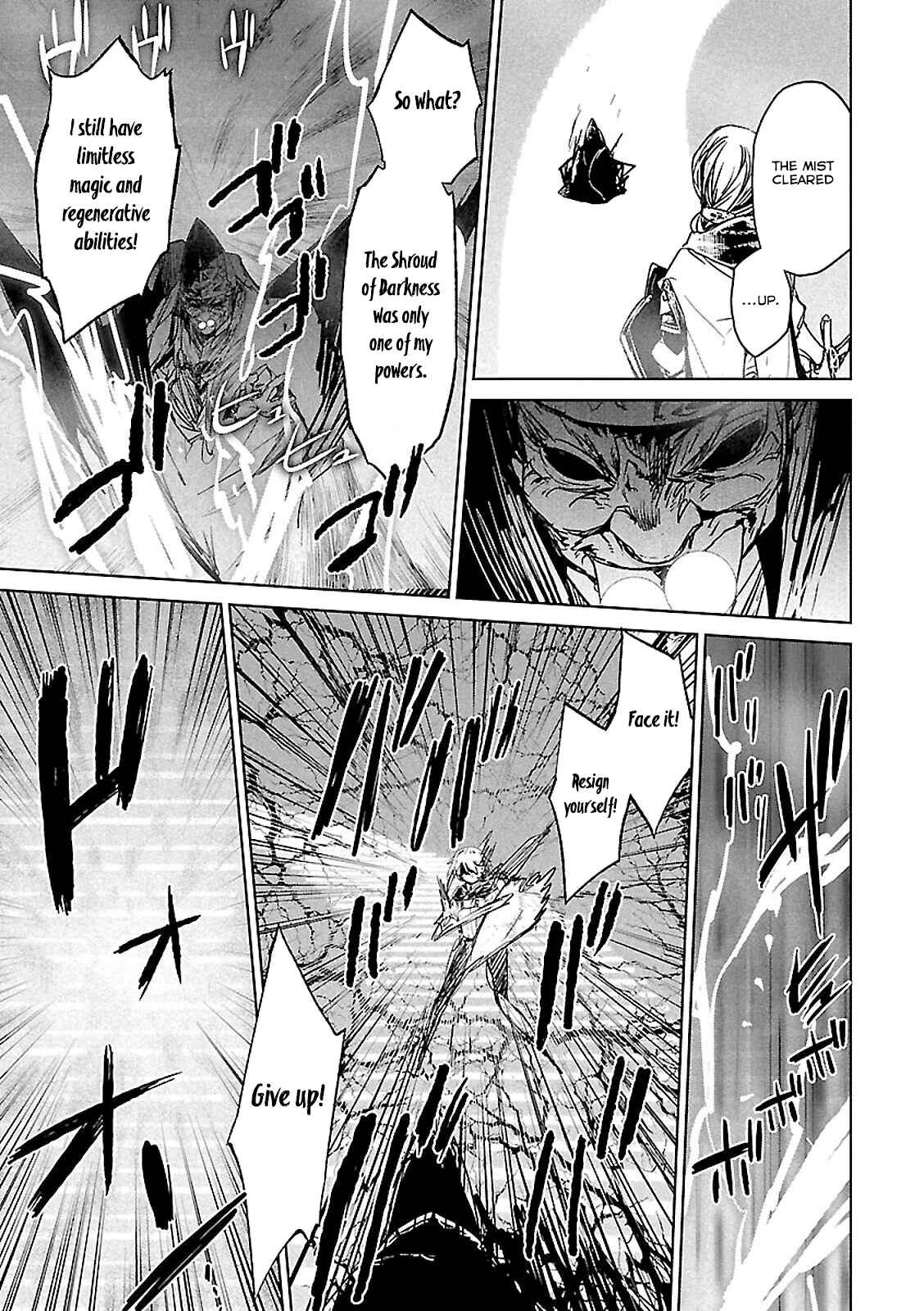 MAOYU : Archenemy and Hero “Become mine, Hero” “I refuse!” Chapter 57 - Page 28