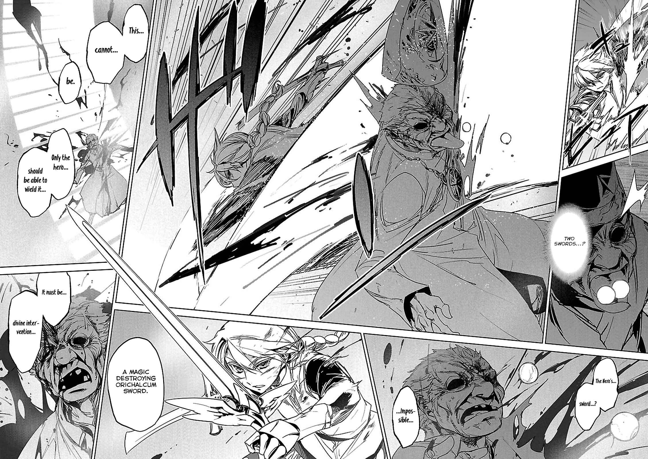 MAOYU : Archenemy and Hero “Become mine, Hero” “I refuse!” Chapter 57 - Page 37