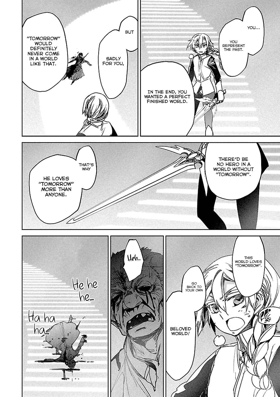 MAOYU : Archenemy and Hero “Become mine, Hero” “I refuse!” Chapter 57 - Page 38