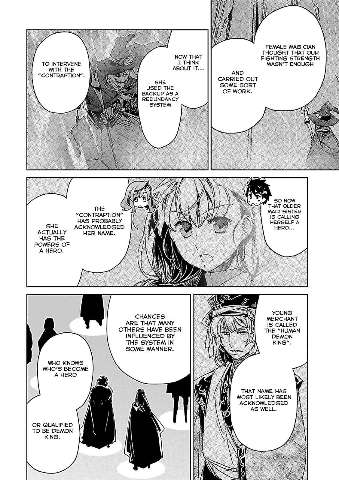 MAOYU : Archenemy and Hero “Become mine, Hero” “I refuse!” Chapter 57 - Page 46