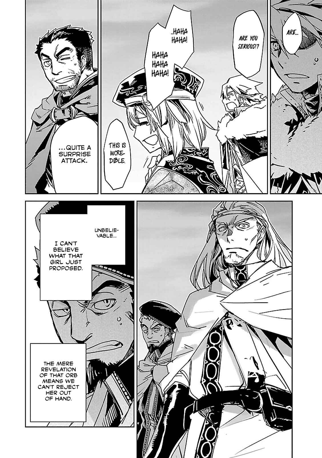 MAOYU : Archenemy and Hero “Become mine, Hero” “I refuse!” Chapter 57 - Page 5