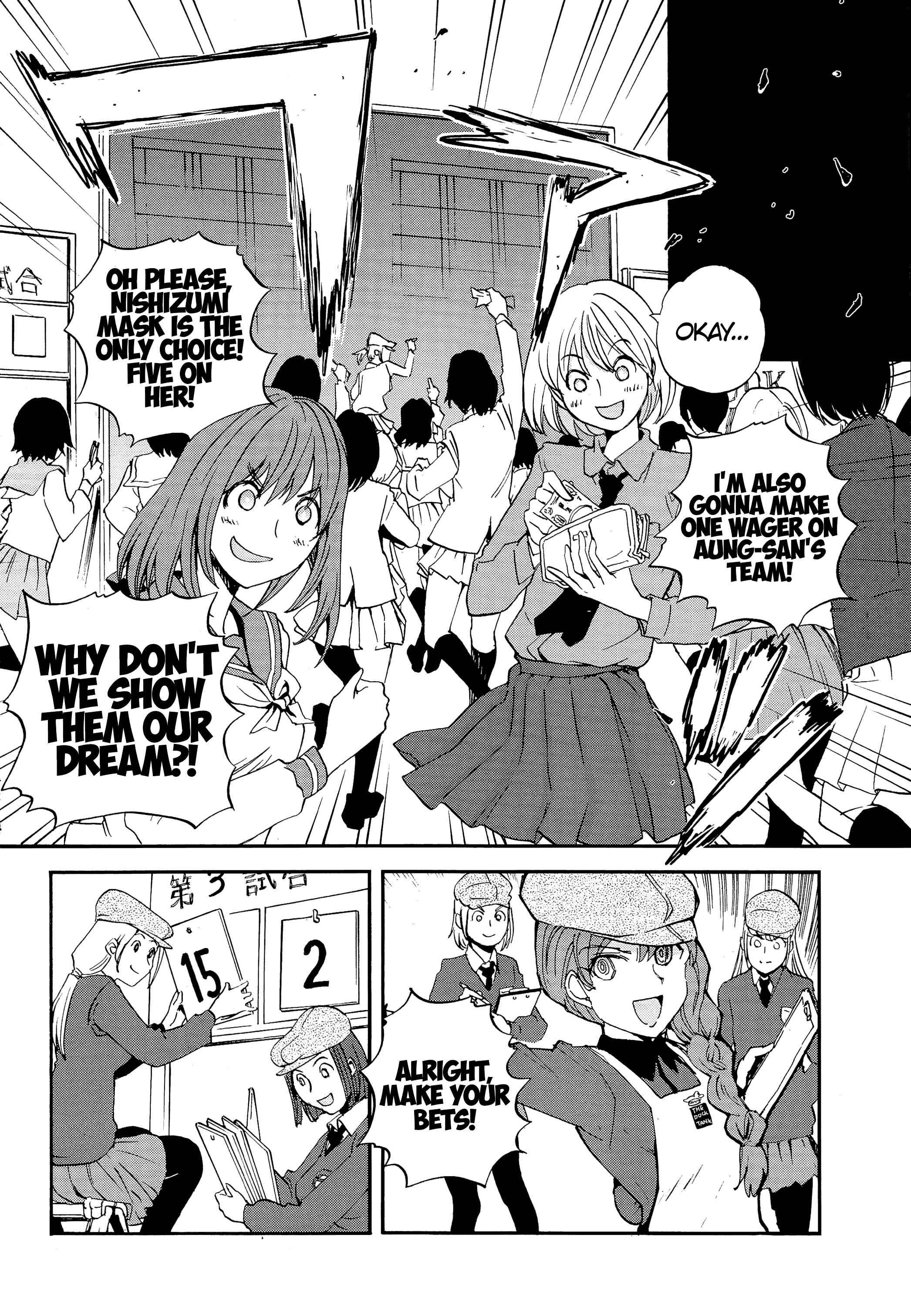 Girls und Panzer: Ribbon no Musha Chapter 28 - Page 14