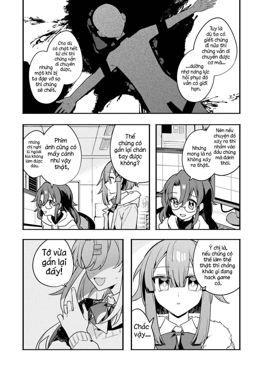 Hajimete no Otomodachi wa Zombie deshita Chapter 4 - Page 9