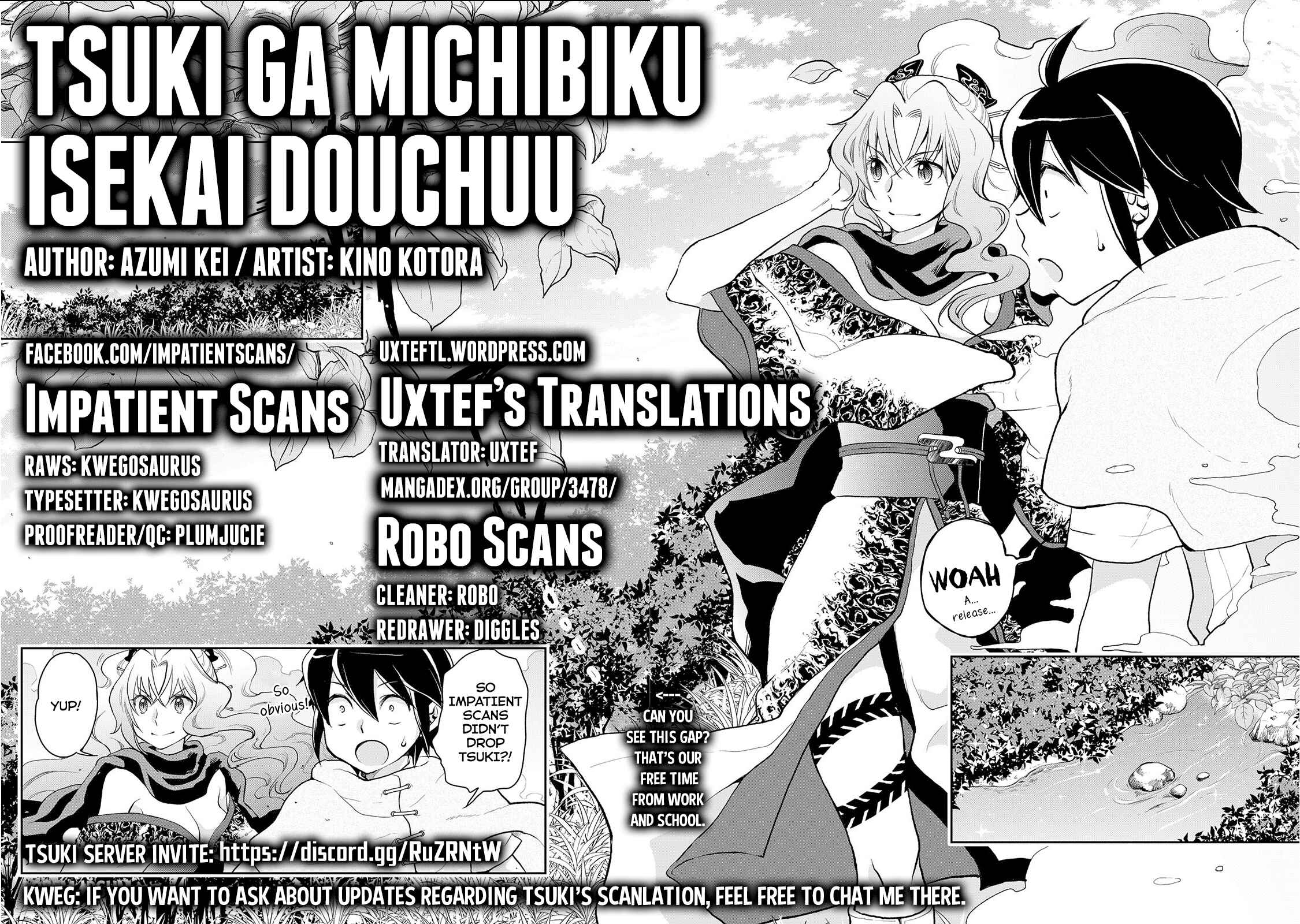 Tsuki ga Michibiku Isekai Douchuu Chapter 36 - Page 3