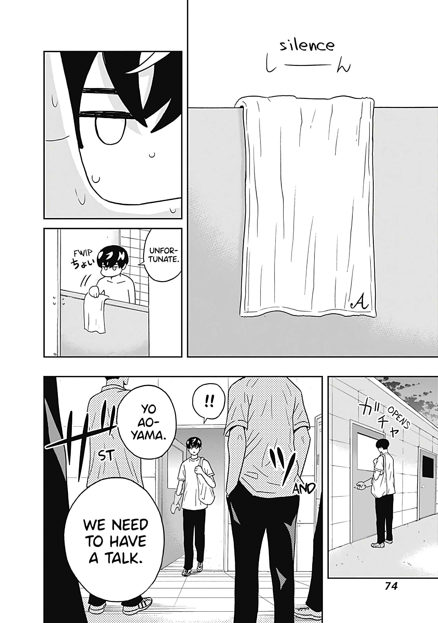 Keppeki Danshi! Aoyama-kun Chapter 17 - Page 12