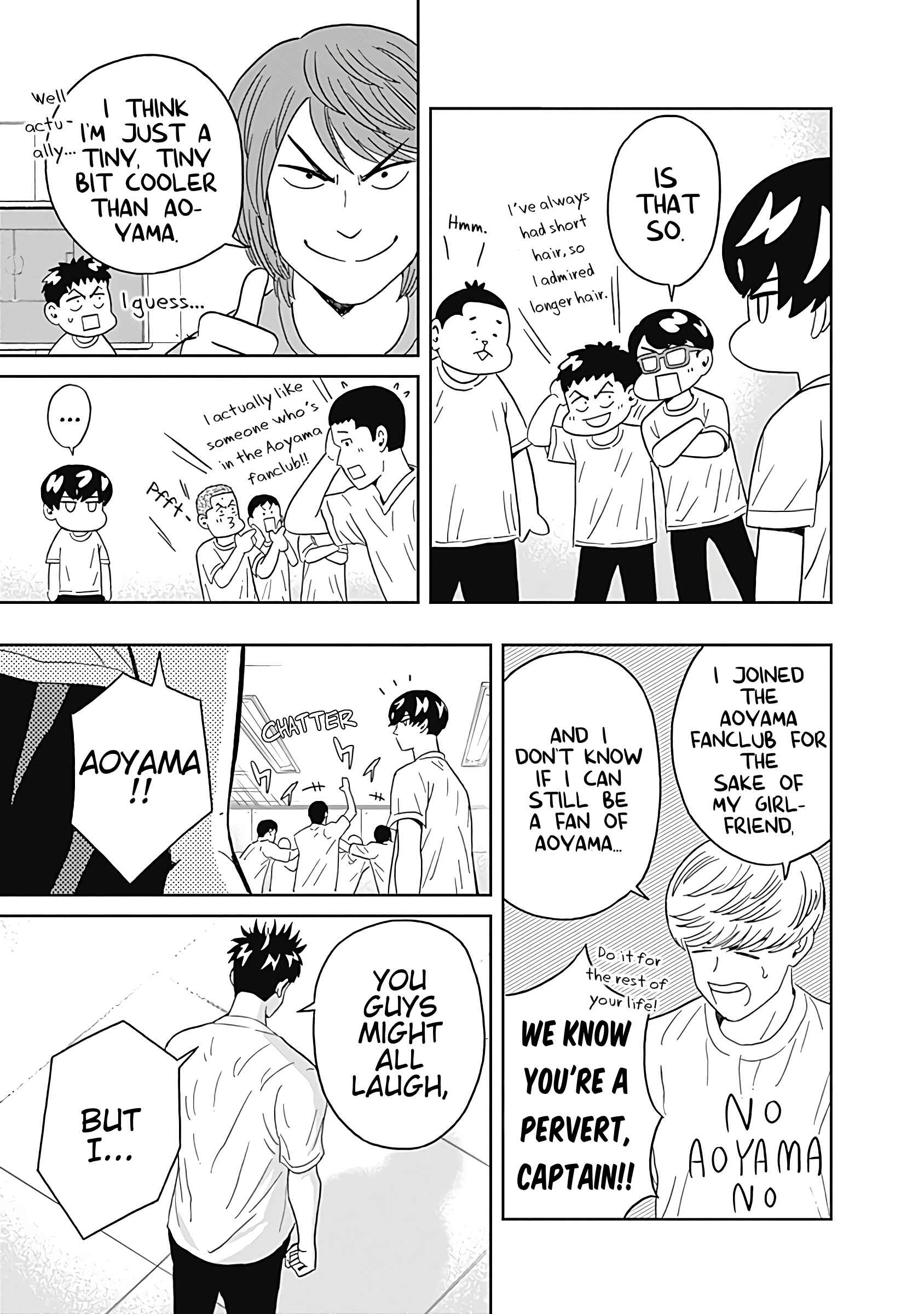 Keppeki Danshi! Aoyama-kun Chapter 17 - Page 15