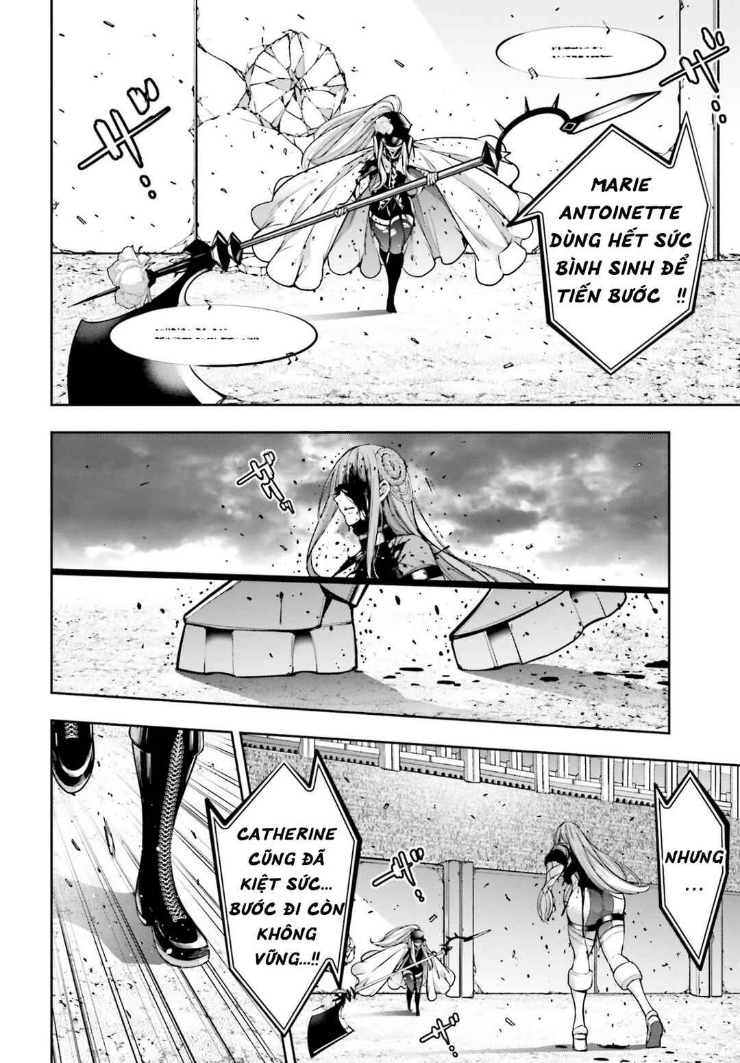 Majo Taisen - 32-nin no Isai no Majo wa Koroshiau Chapter 25 - Page 32