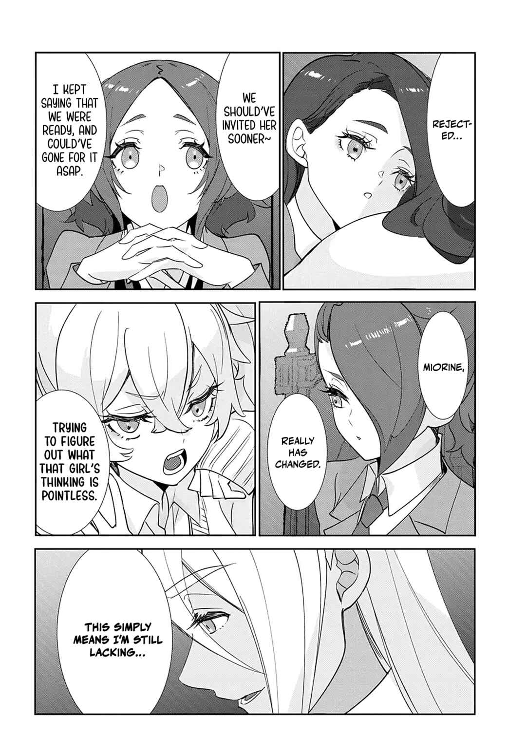 Kidou Senshi Gundam: Suisei no Majo - Seishun Frontier Chapter 5.1 - Page 8
