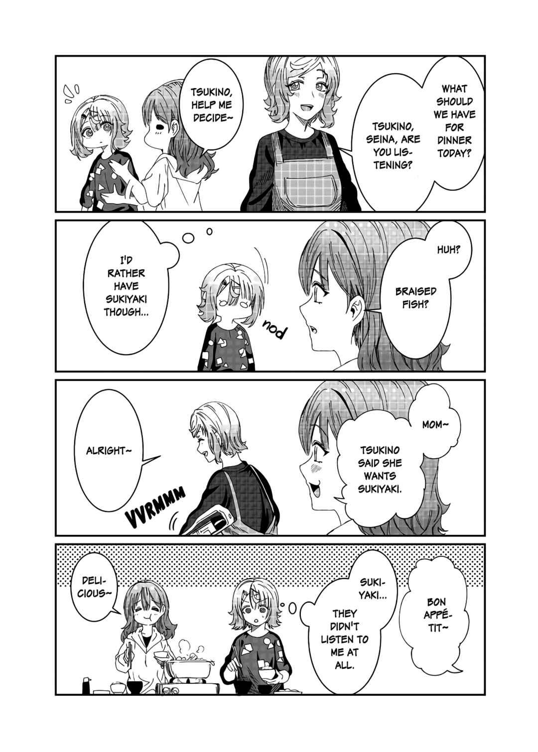 Kimi wa Yakamashi Tojite yo Kuchi wo! Chapter 18.5 - Page 1