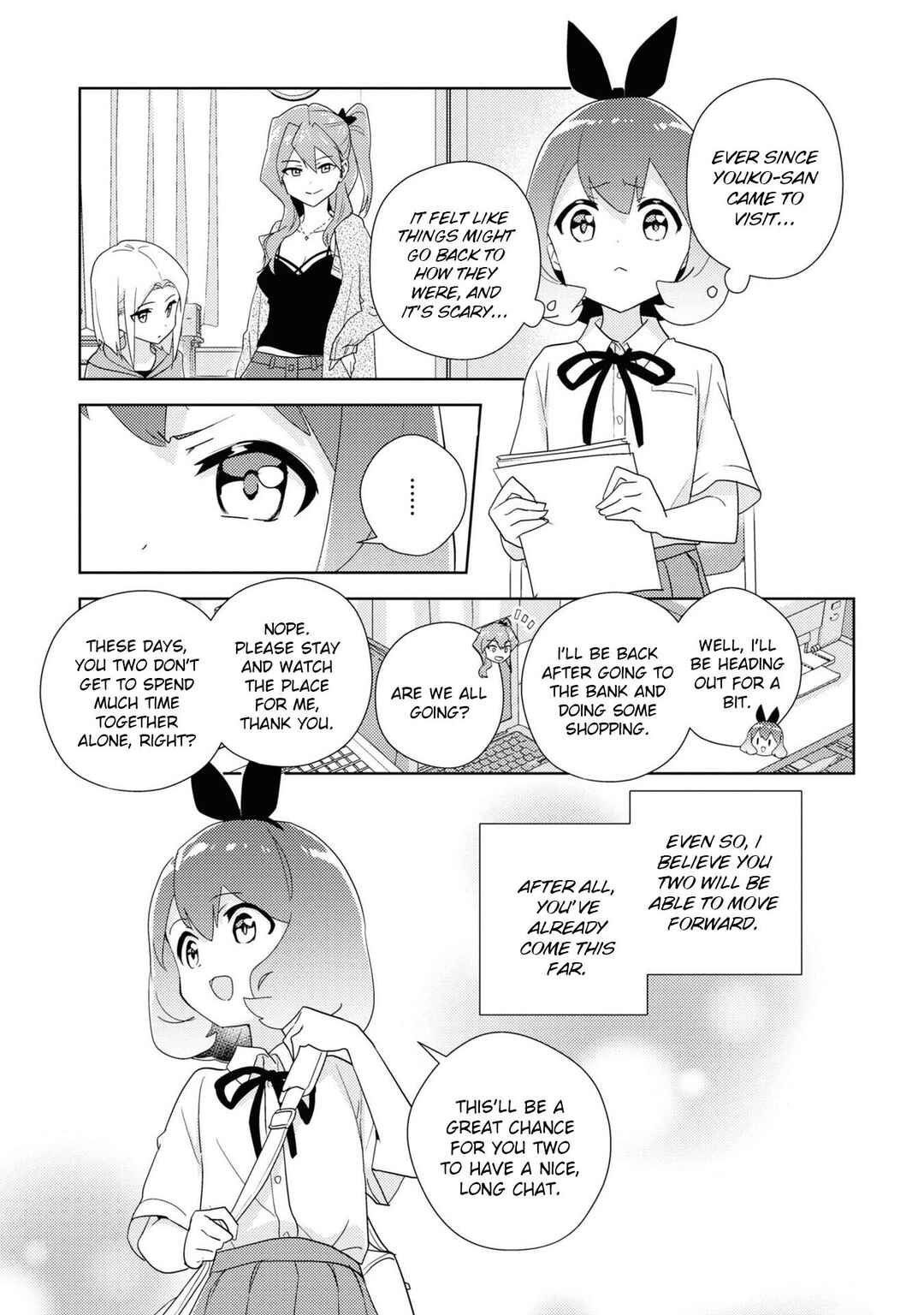 Watashi no Yuri wa Oshigoto desu! Chapter 56.5 - Page 4
