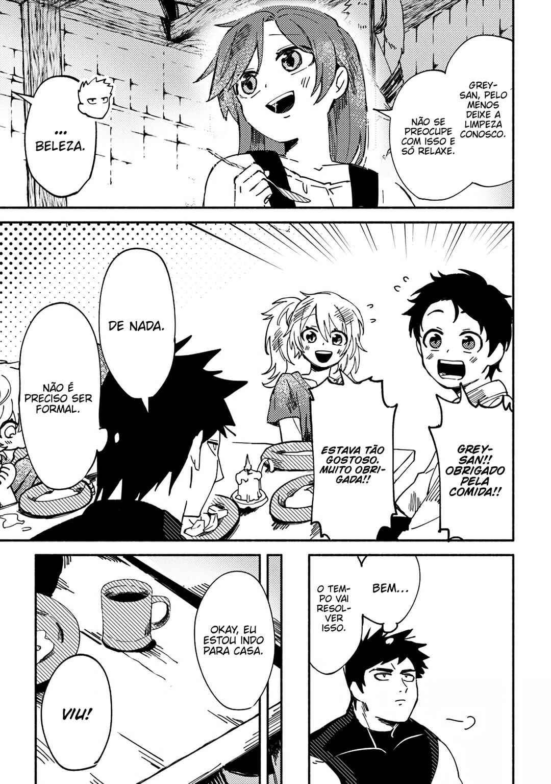 Akunin-zura Shita B-kyuu Boukensha: Shujinkou to Sono Osananajimi-tachi no Papa ni Naru Chapter 1 - Page 40
