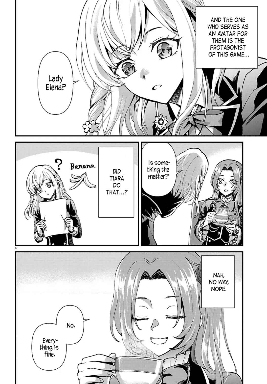 Danshi Koukousei, Otome Game no Akuyaku Reijou ni Tensei Suru. Chapter 6 - Page 4