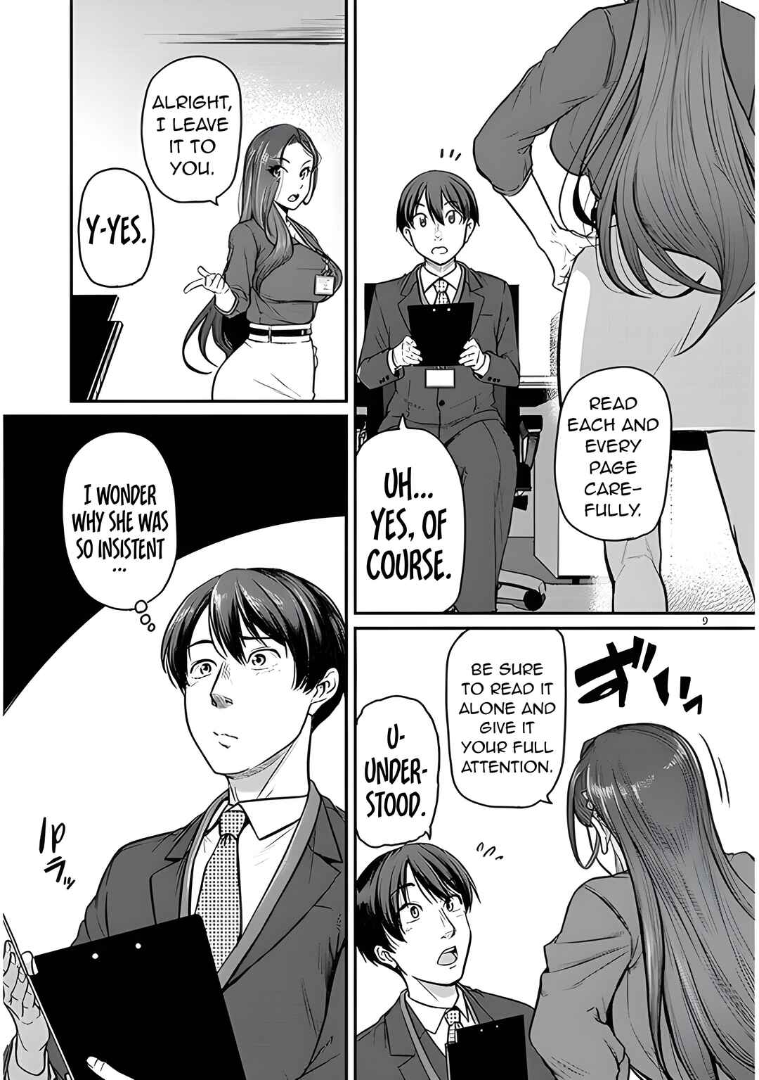 Shigotogaeri, Dokushin no Bijin Joushi ni Tanomarete Chapter 4 - Page 11