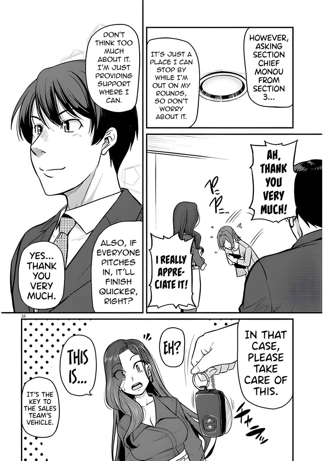 Shigotogaeri, Dokushin no Bijin Joushi ni Tanomarete Chapter 4 - Page 20