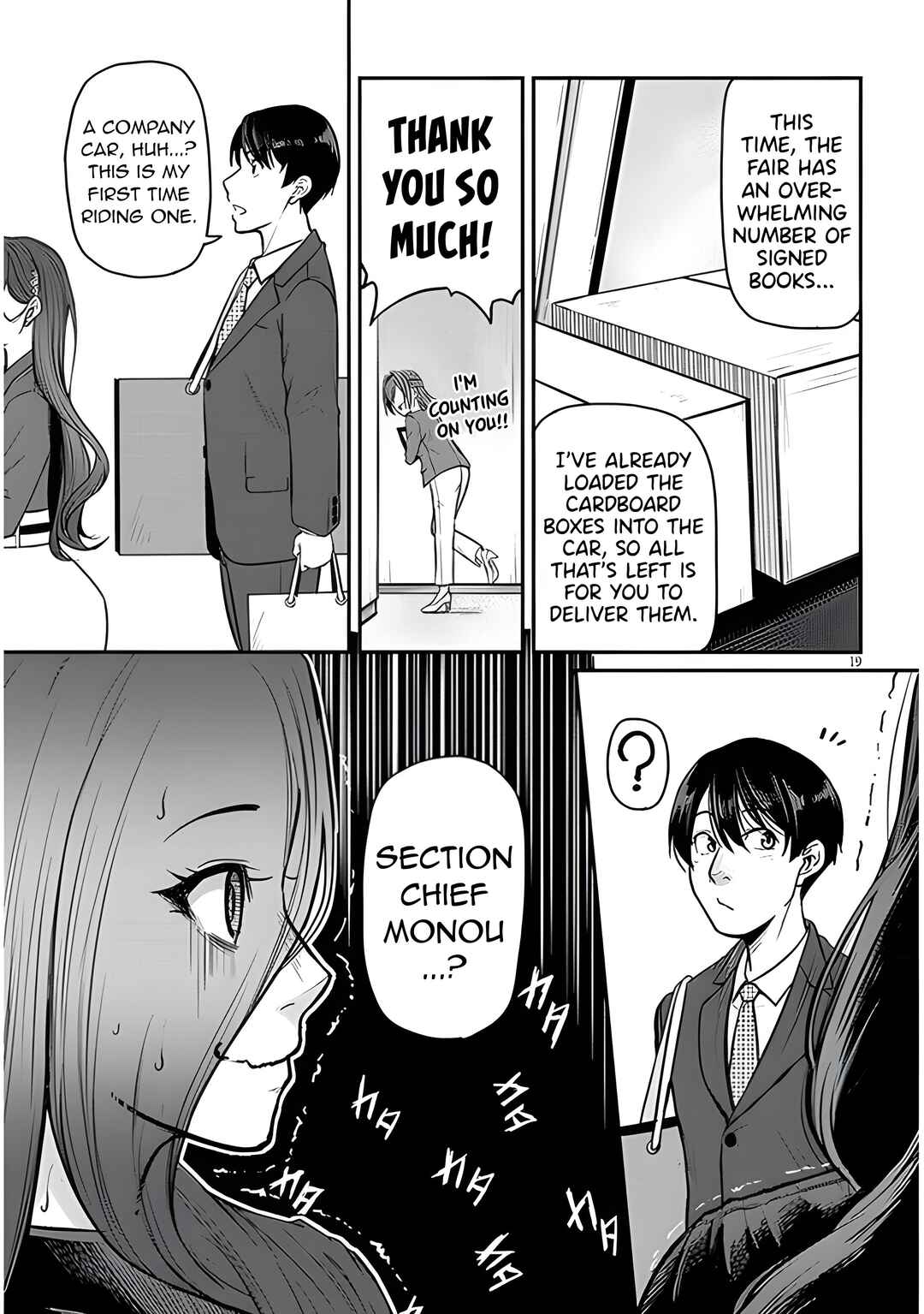 Shigotogaeri, Dokushin no Bijin Joushi ni Tanomarete Chapter 4 - Page 21