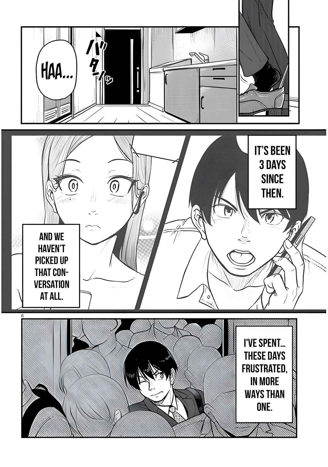 Shigotogaeri, Dokushin no Bijin Joushi ni Tanomarete Chapter 4 - Page 8
