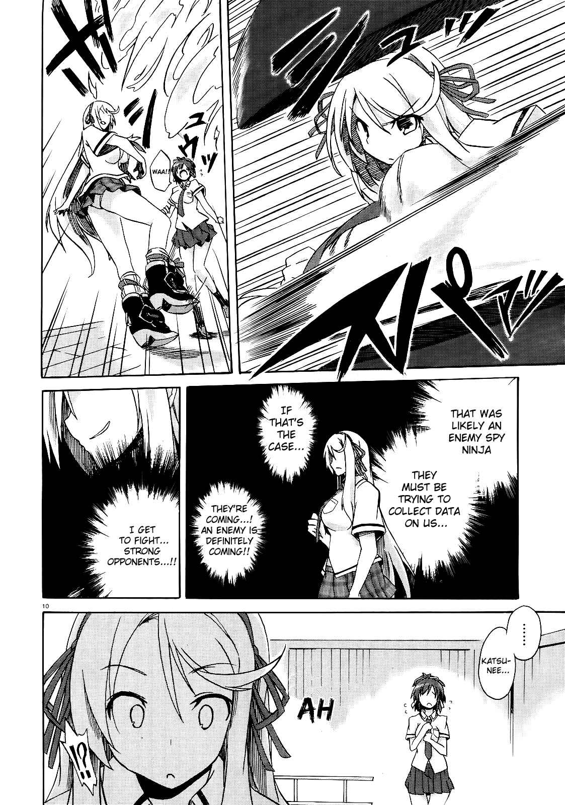 Senran Kagura - Shoujotachi no Shinei Chapter 2 - Page 10
