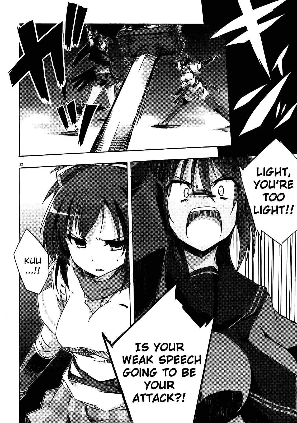 Senran Kagura - Shoujotachi no Shinei Chapter 2 - Page 22