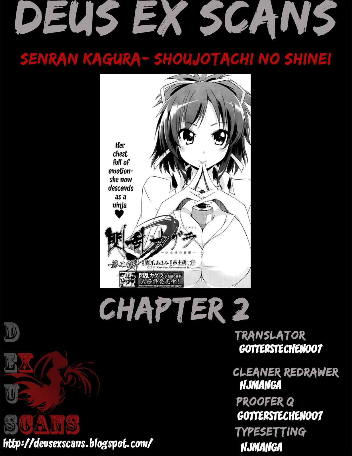 Senran Kagura - Shoujotachi no Shinei Chapter 2 - Page 25