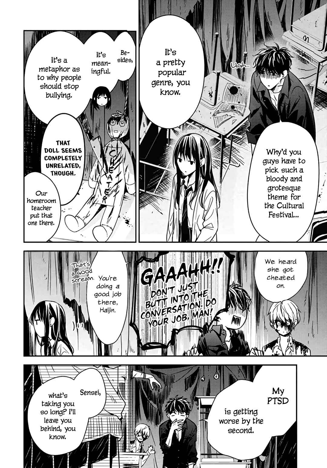 Tsuiraku JK to Haijin Kyoushi Chapter 30 - Page 12