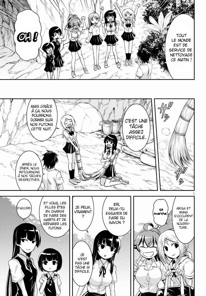 Isekai Yurutto Survival Seikatsu ~Gakkou no Minna to Isekai no Mujintou ni Tenishitakedo Ore Dake Rakushou desu~ Chapter 9 - Page 6
