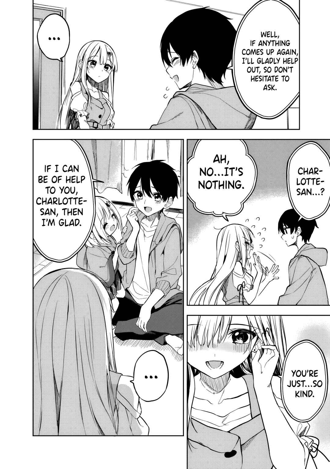 Maigo ni Natteita Youjo wo Tasuketara, Otonari ni Sumu Bishoujo Ryuugakusei ga Ie ni Asobi ni Kuru you ni Natta Ken ni Tsuite Chapter 14 - Page 19