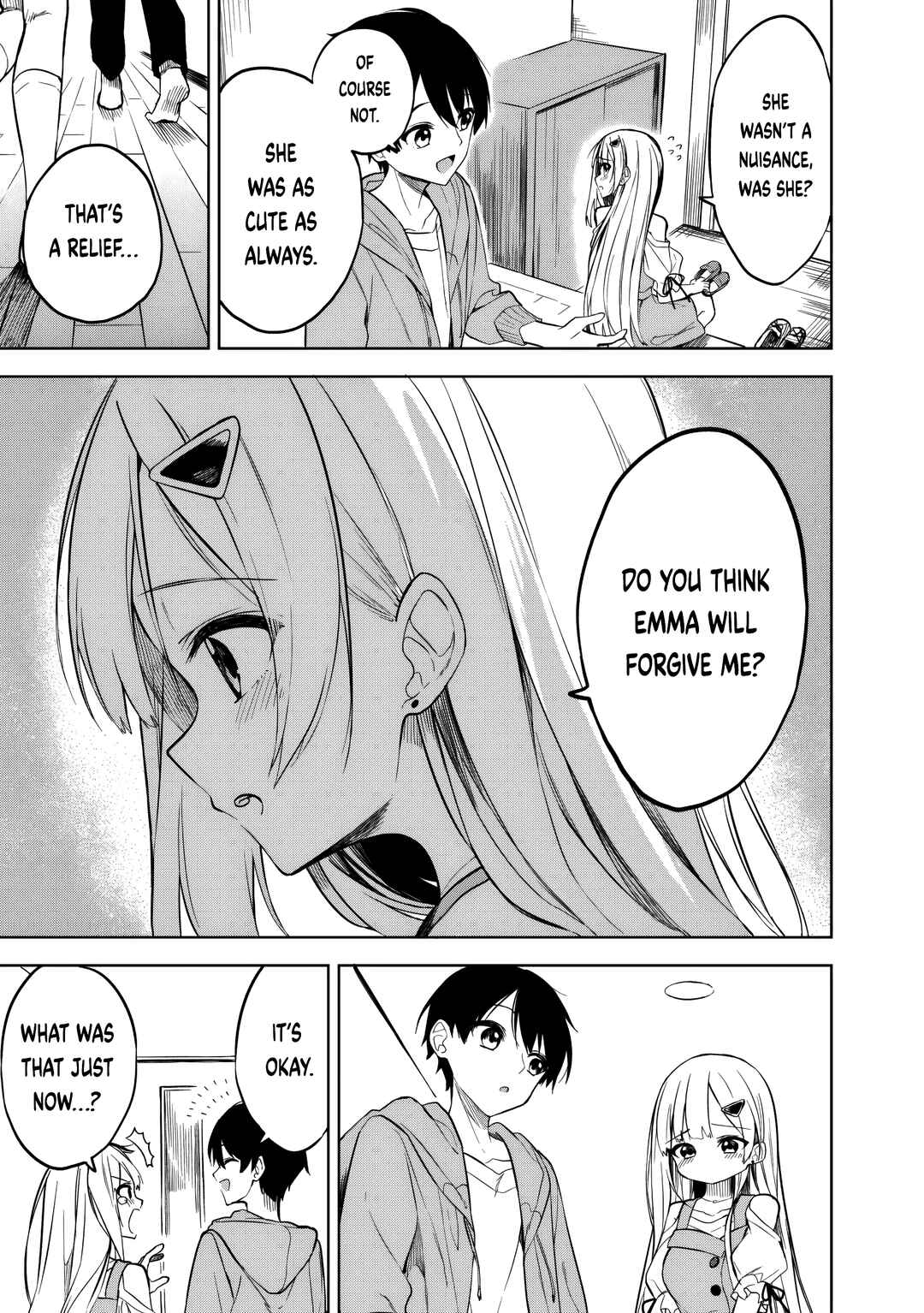 Maigo ni Natteita Youjo wo Tasuketara, Otonari ni Sumu Bishoujo Ryuugakusei ga Ie ni Asobi ni Kuru you ni Natta Ken ni Tsuite Chapter 14 - Page 3
