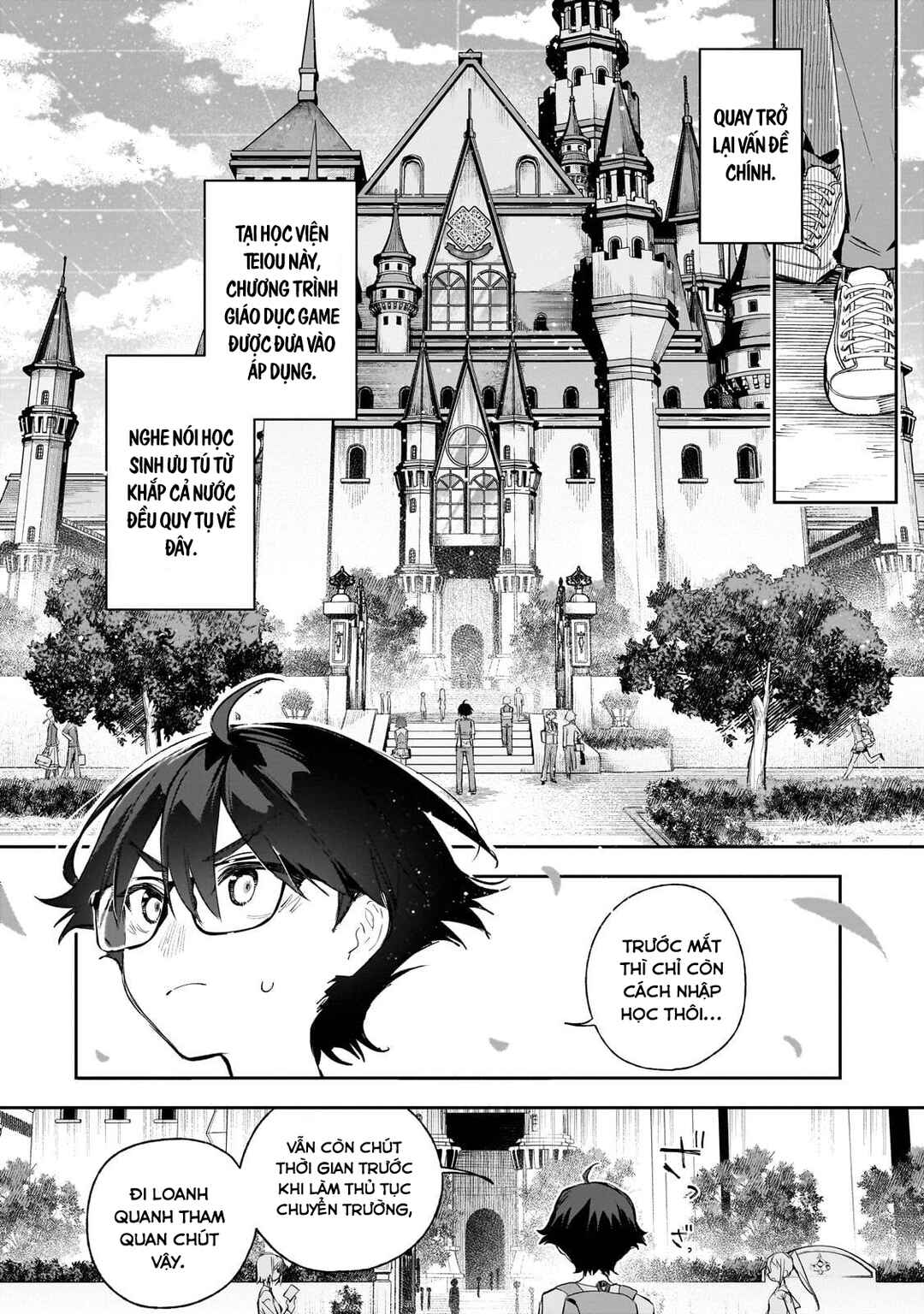 Ore wa Gakuen Zunou Battle no Enshutsuka!: Jishou Mobu ga Kage kara Egaku Saikyou Shujinkou Musou Scenario Chapter 1 - Page 23