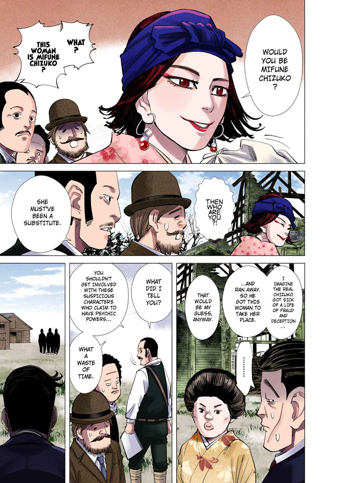 Golden Kamuy (Official Colored) Chapter 96 - Page 10