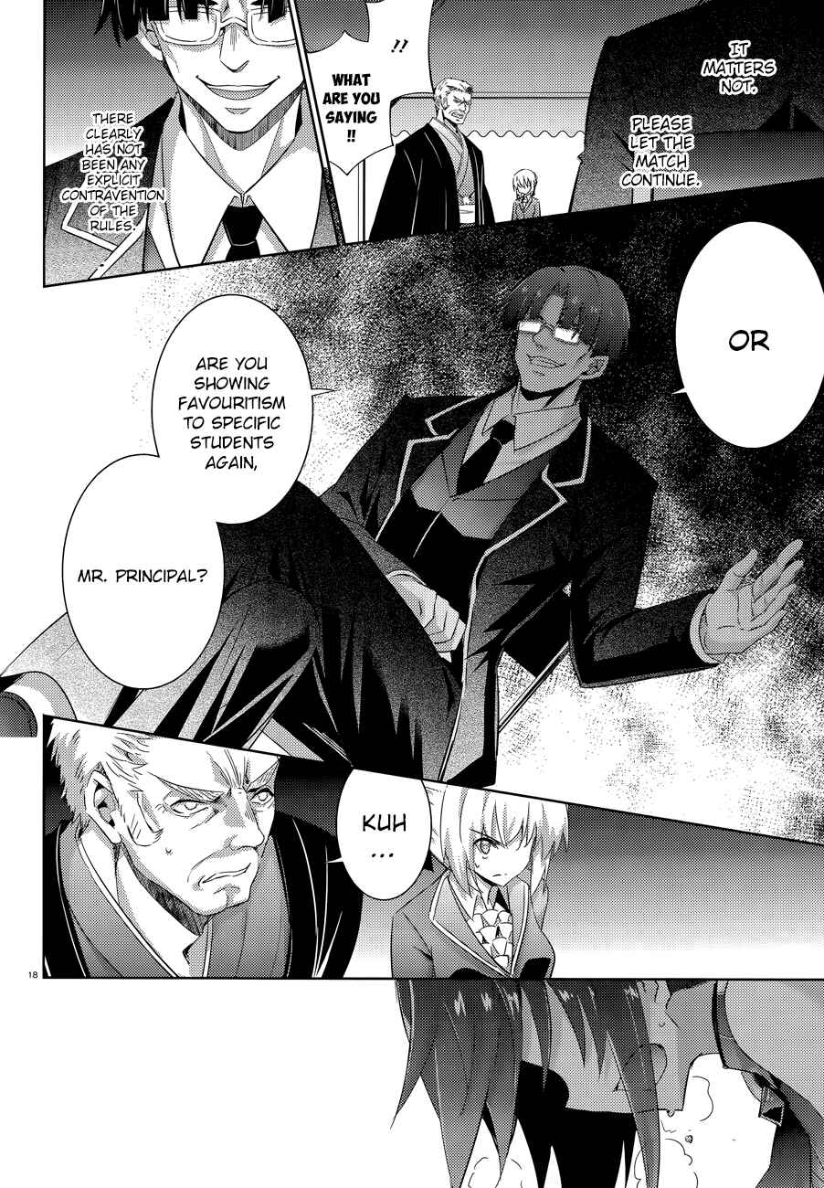 Magika no Kenshi to Shoukan Maou Chapter 48 - Page 21