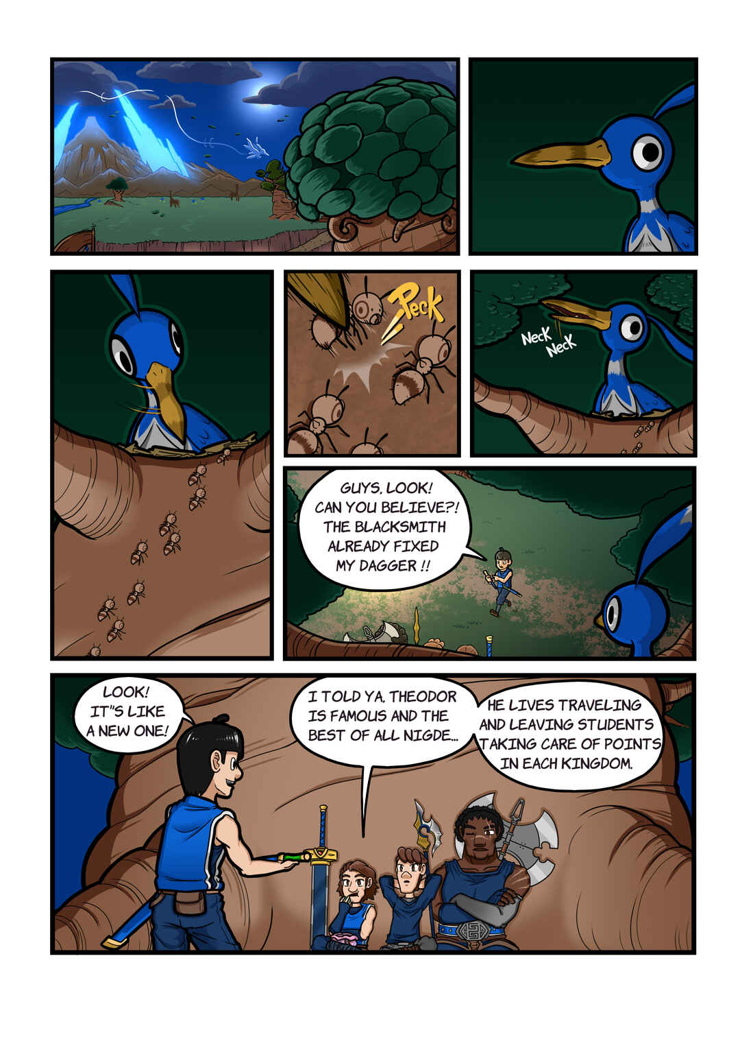 PROLOGUE - The Legend of CrossWorld Chapter 4 - Page 3