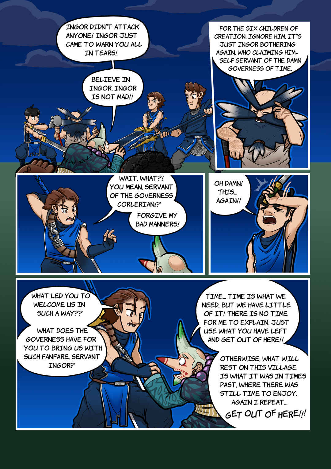 PROLOGUE - The Legend of CrossWorld Chapter 4 - Page 8