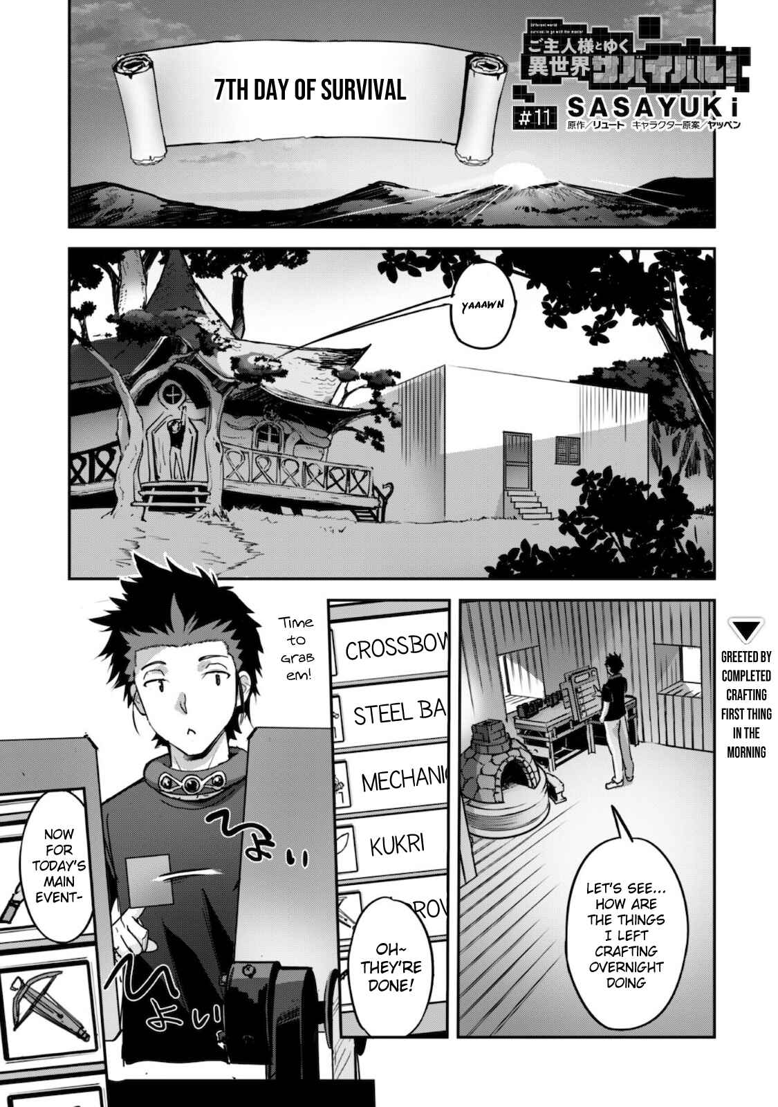 Goshujin-sama to Yuku Isekai Survival! Chapter 11 - Page 2