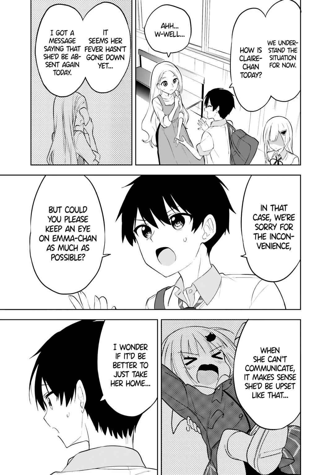 Maigo ni Natteita Youjo wo Tasuketara, Otonari ni Sumu Bishoujo Ryuugakusei ga Ie ni Asobi ni Kuru you ni Natta Ken ni Tsuite Chapter 28 - Page 13