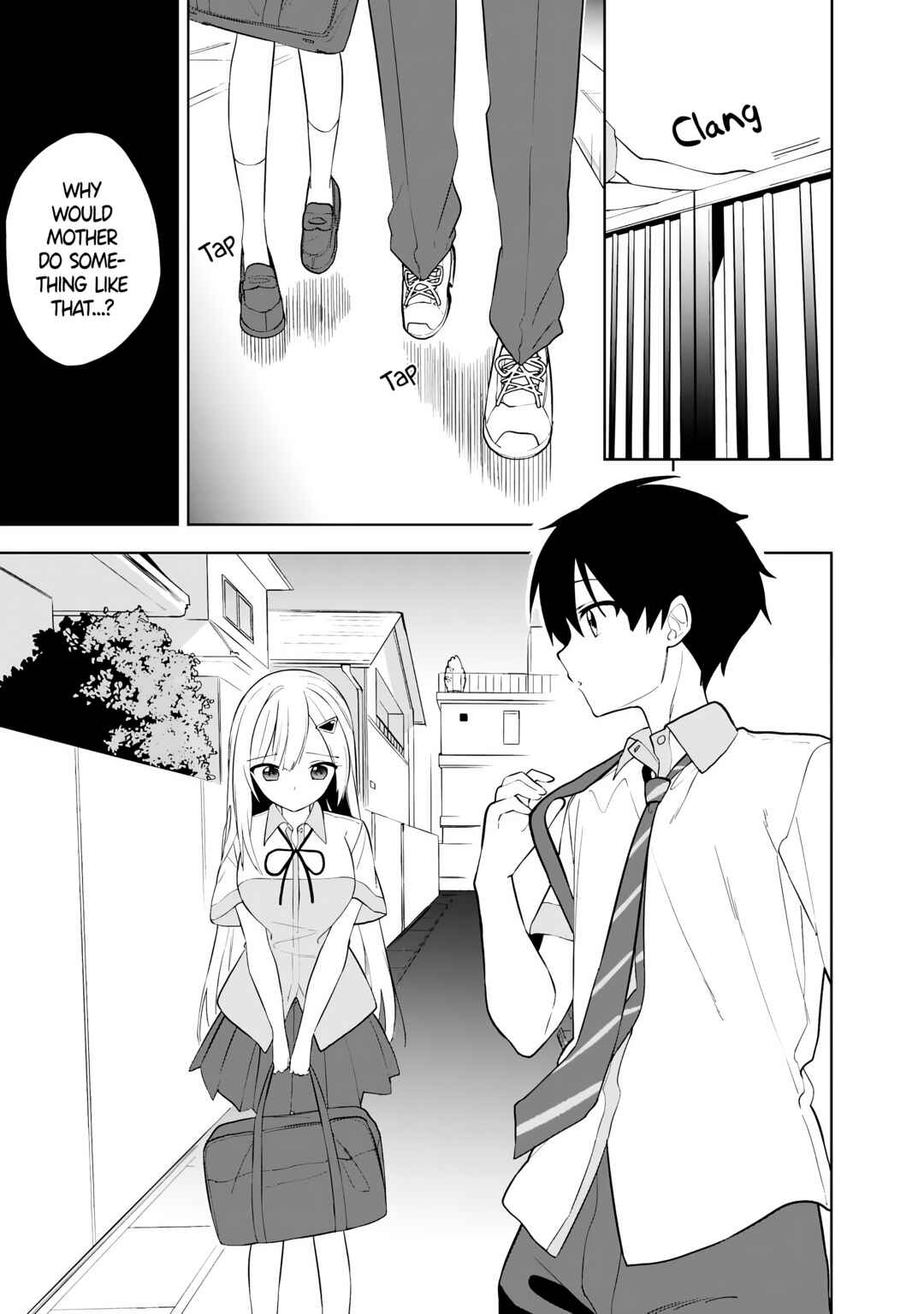 Maigo ni Natteita Youjo wo Tasuketara, Otonari ni Sumu Bishoujo Ryuugakusei ga Ie ni Asobi ni Kuru you ni Natta Ken ni Tsuite Chapter 28 - Page 15