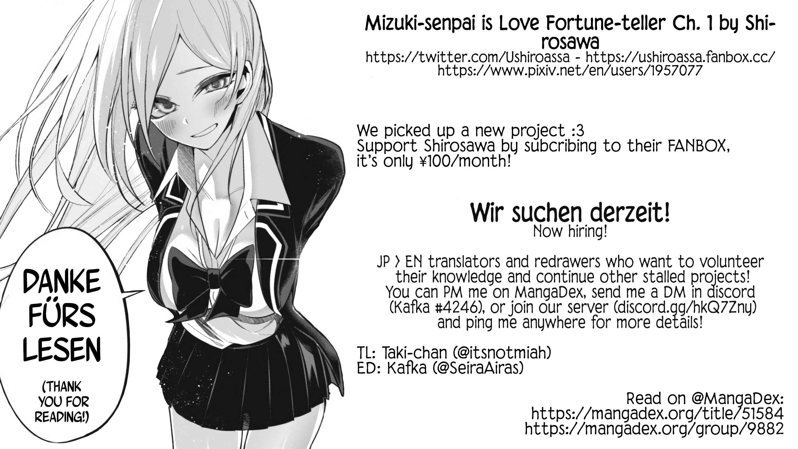 Mizuki-senpai no Koi Uranai Chapter 1 - Page 13