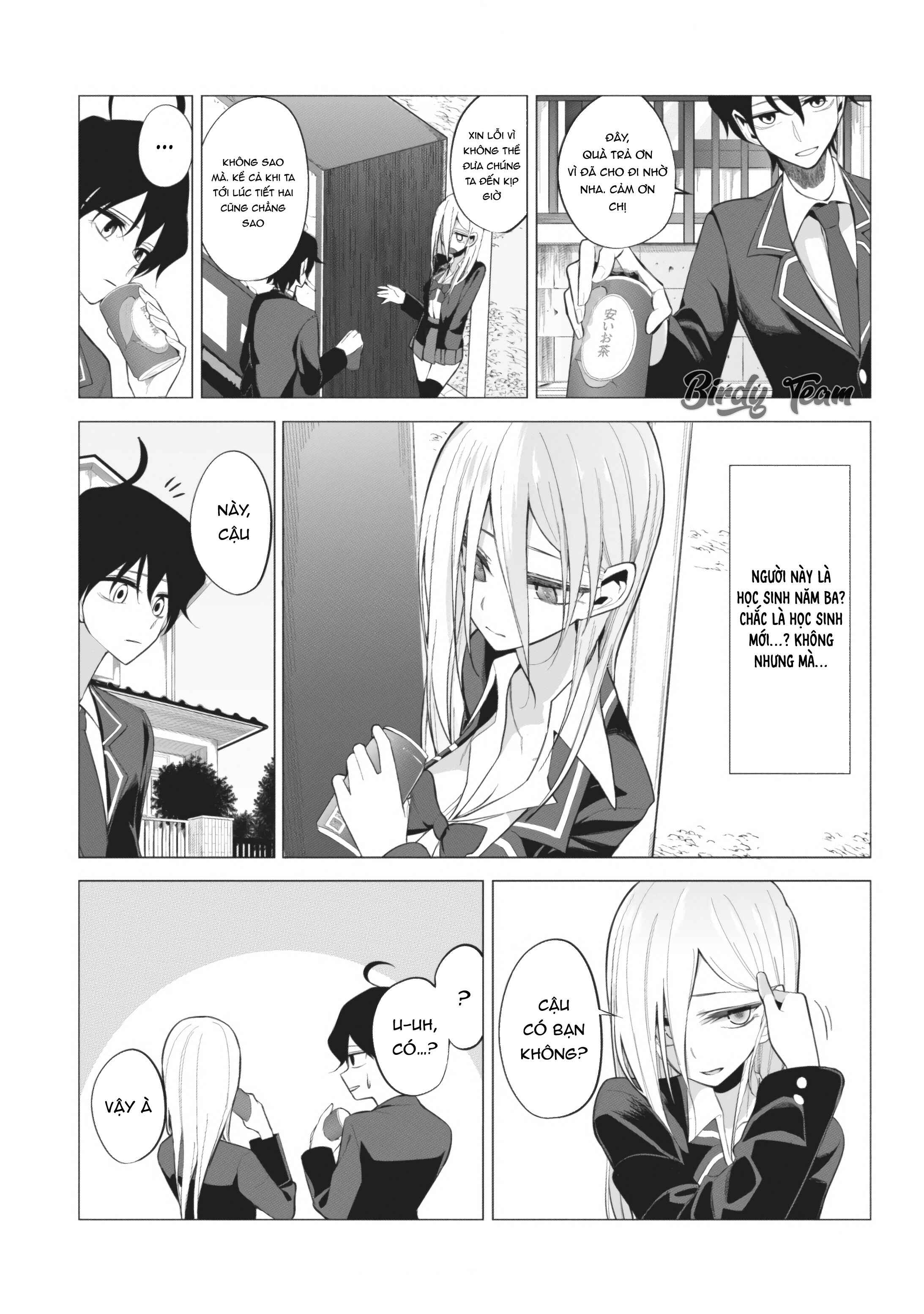 Mizuki-senpai no Koi Uranai Chapter 1 - Page 4