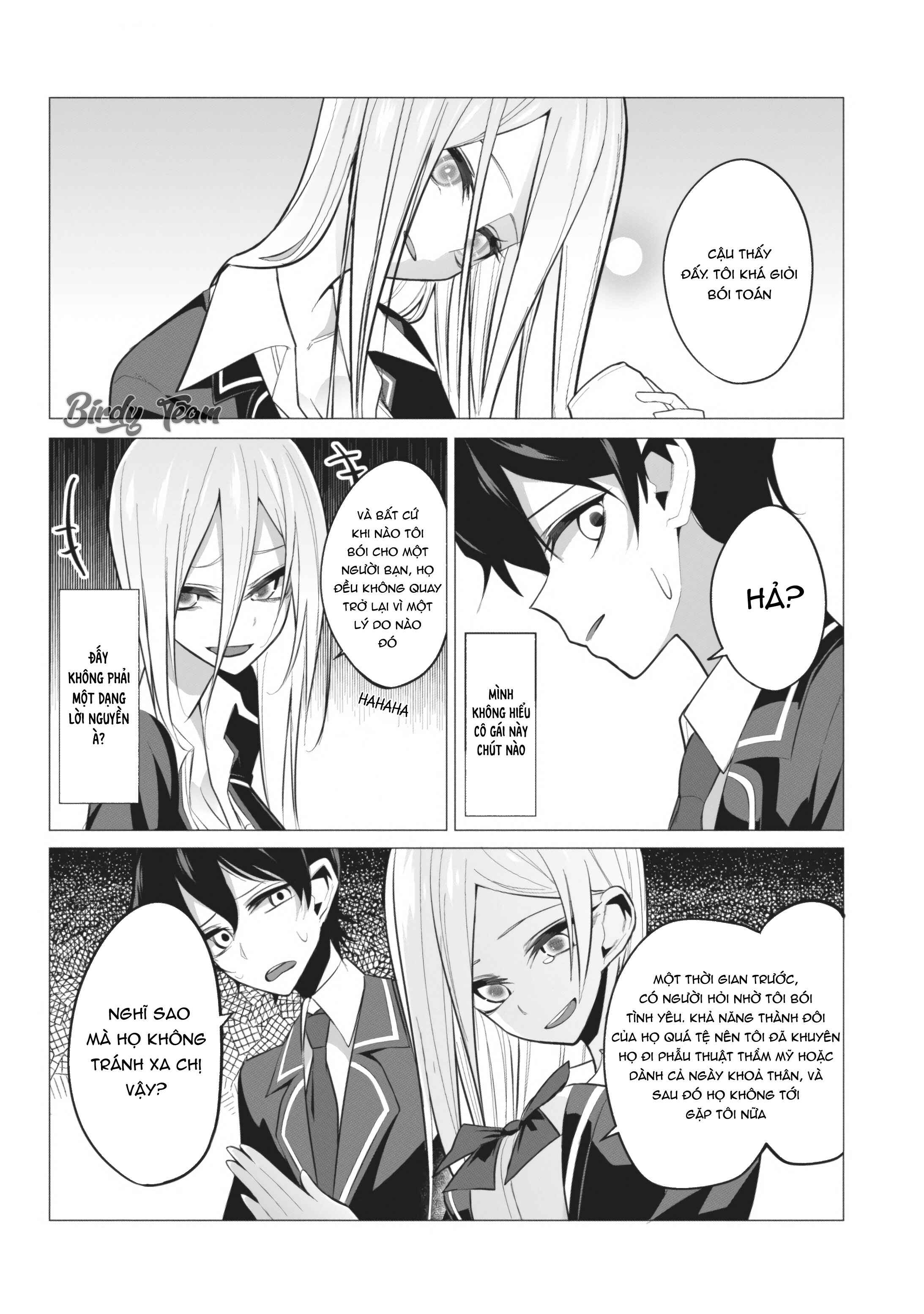 Mizuki-senpai no Koi Uranai Chapter 1 - Page 5